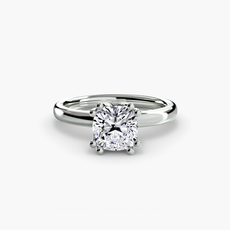 High-quality diamond ring with dazzling reflection
