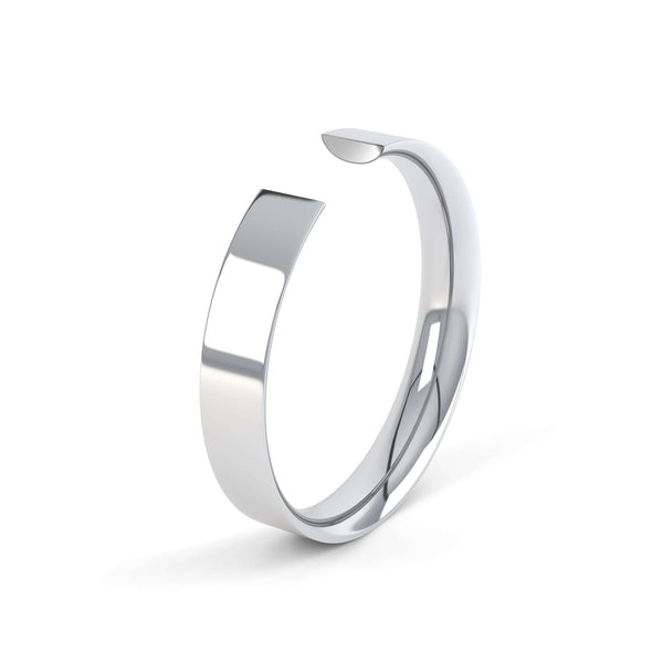 Ladies Flat Court Wedding Ring