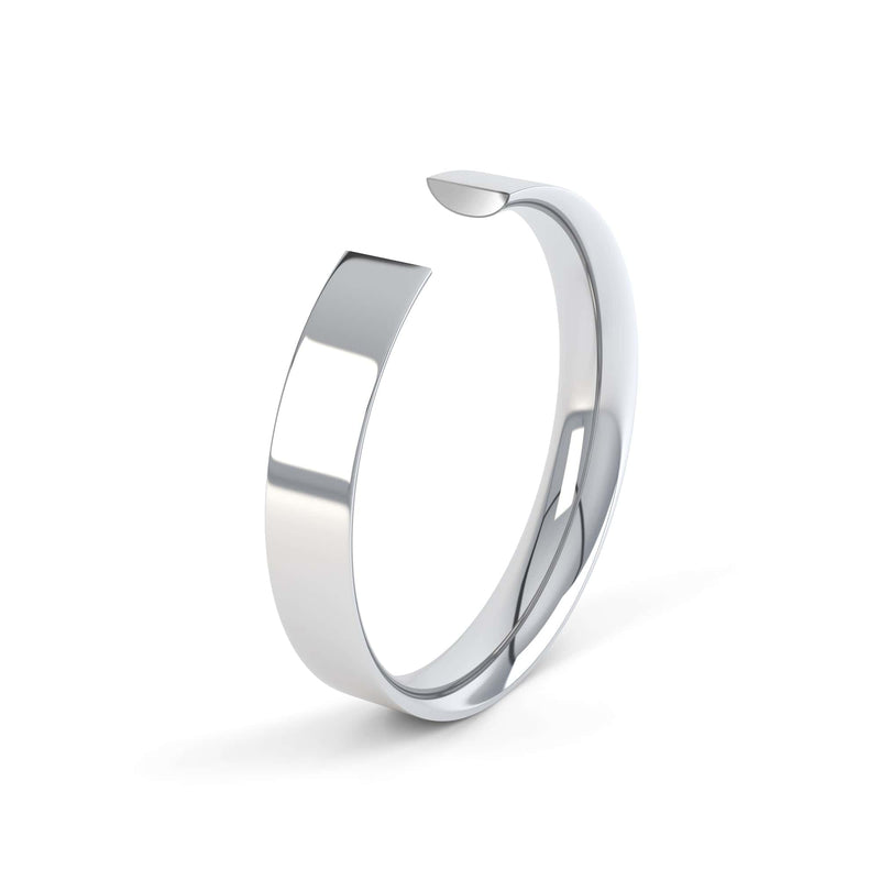 Ladies Flat Court Wedding Ring