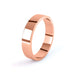 Mens Flat Wedding Ring