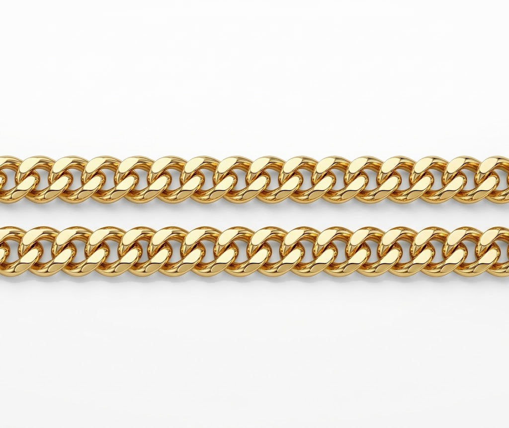 9ct Yellow Gold Curb Chain (3.6mm)