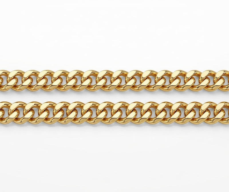 9ct Yellow Gold Curb Chain (3.6mm)