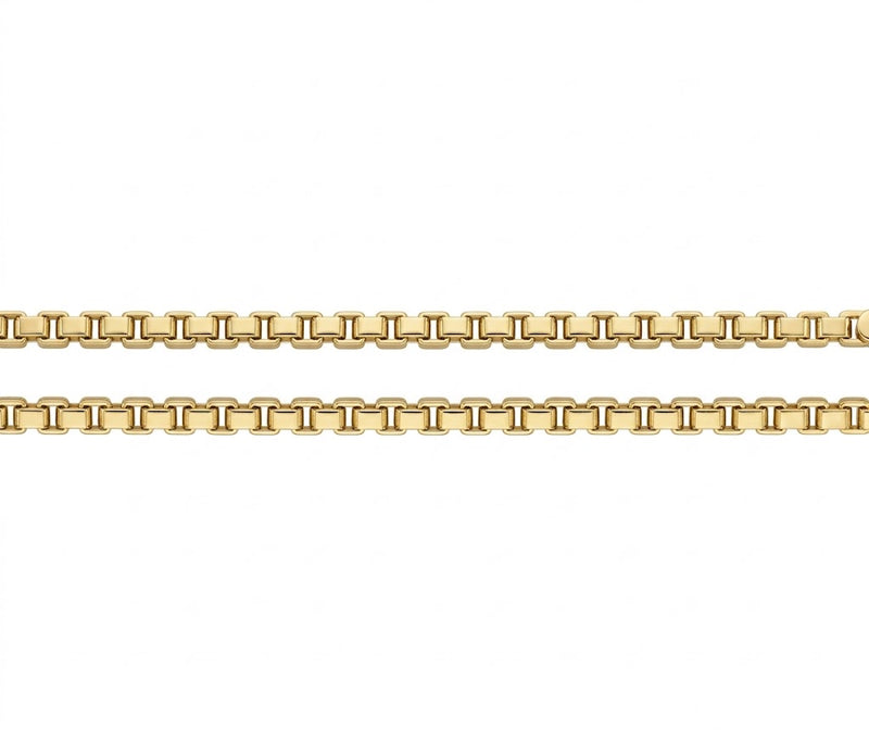 9ct Yellow Gold Venetian Chain (0.7mm)