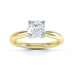 Round Brilliant Cut Centre Stone, 4 claw, Knife Edge Shoulders, Diamond Engagement Ring