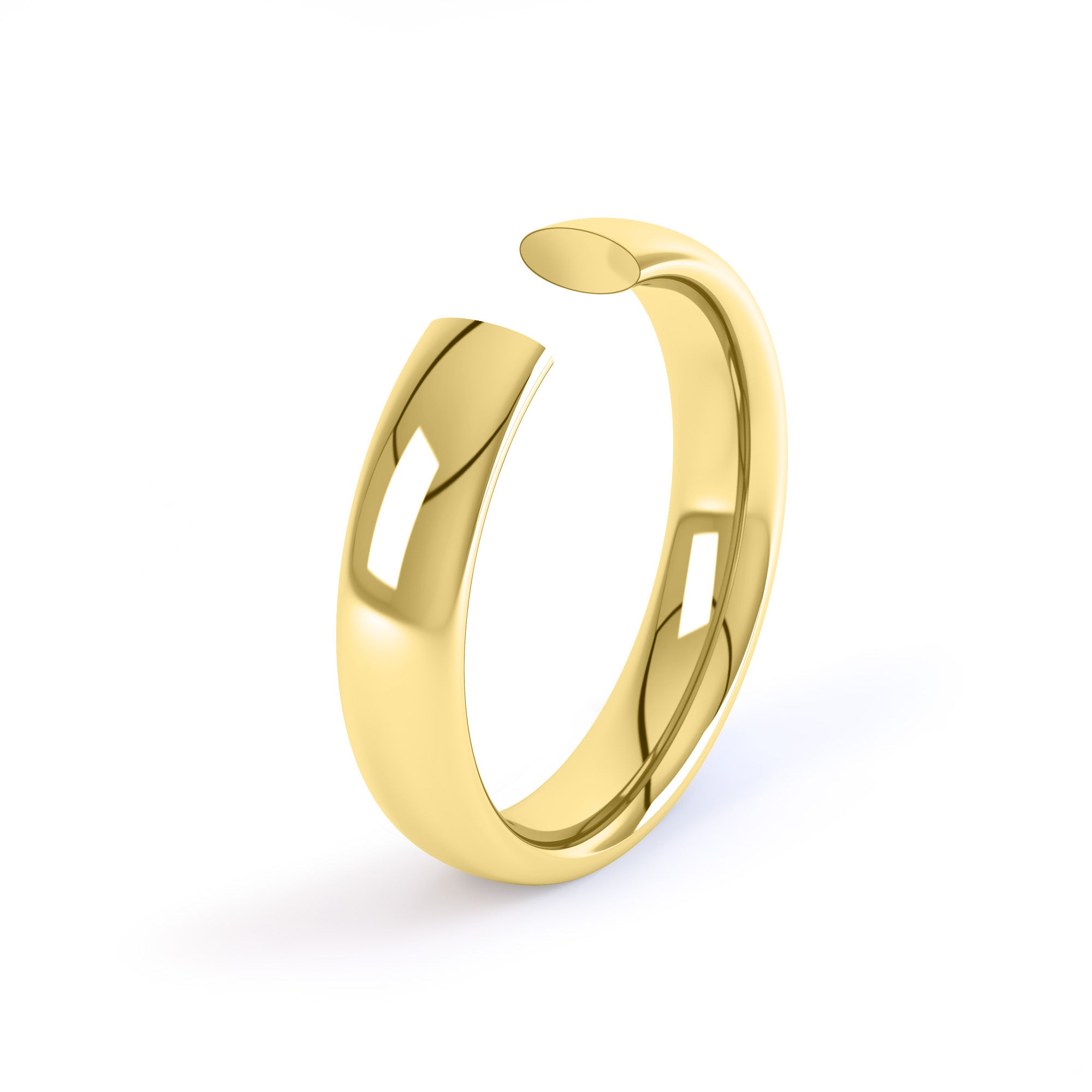 Men's Traditional Court Wedding Ring
