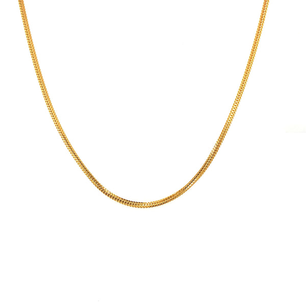 9ct Gold Franco Chain (1.4mm)