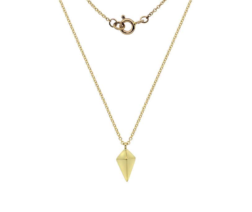 9ct Yellow Gold Kite Pendant