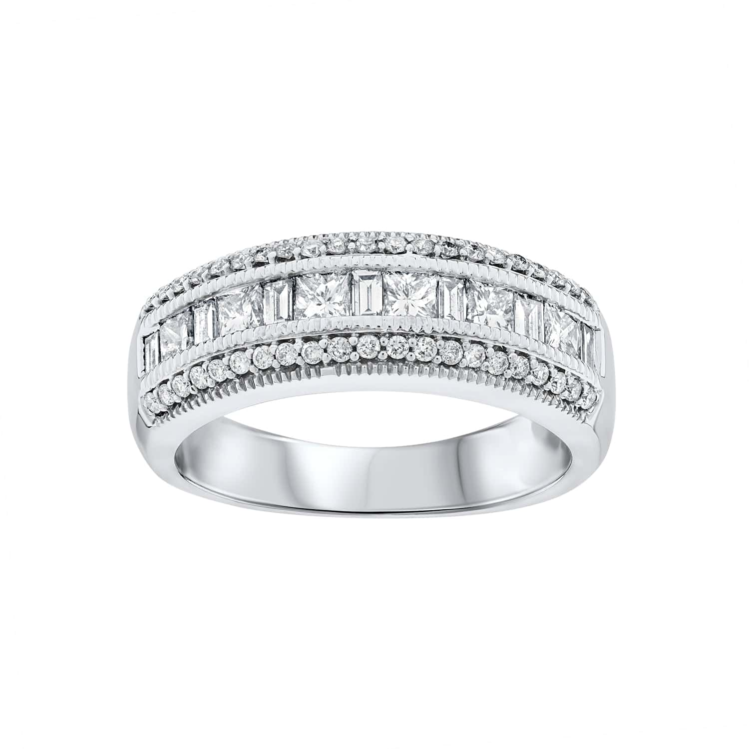 Platinum Channel Set Eternity Ring