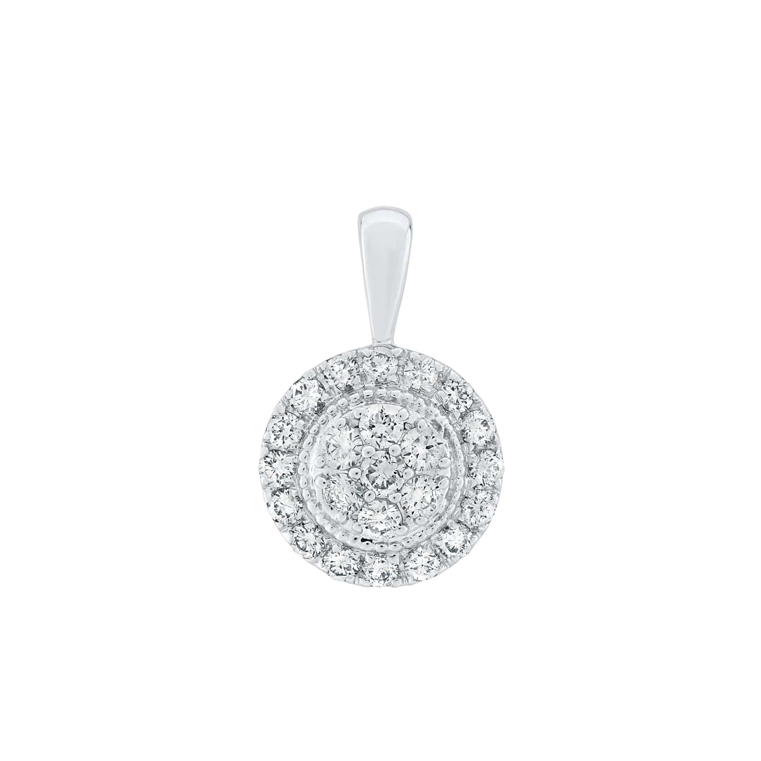 Diamond Cluster Pendant